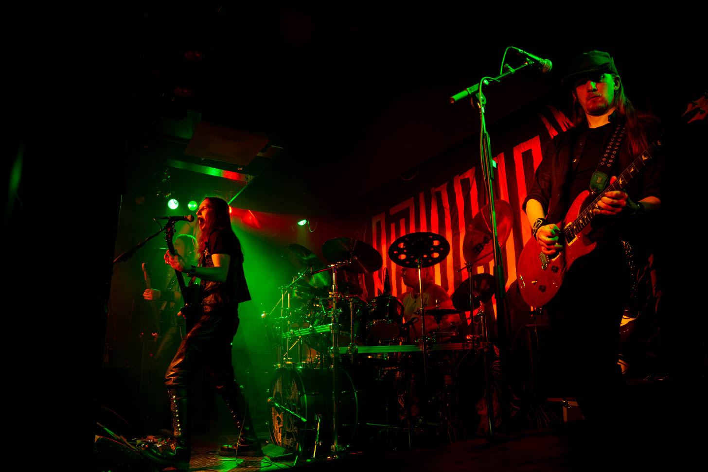 Antipope gig photo, year 2023. Photo by VPIkola