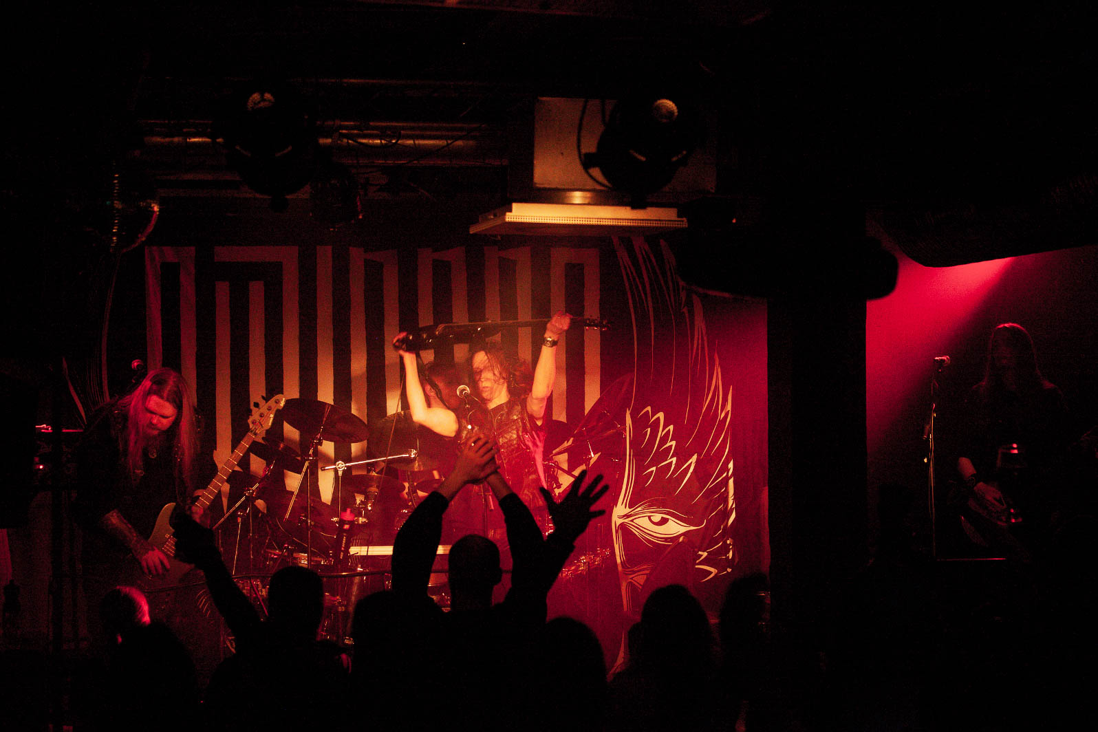 Antipope gig photo, year 2023. Photo by VPIkola