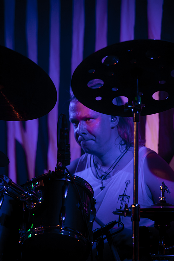 Antipope gig photo, year 2023. Photo by VPIkola