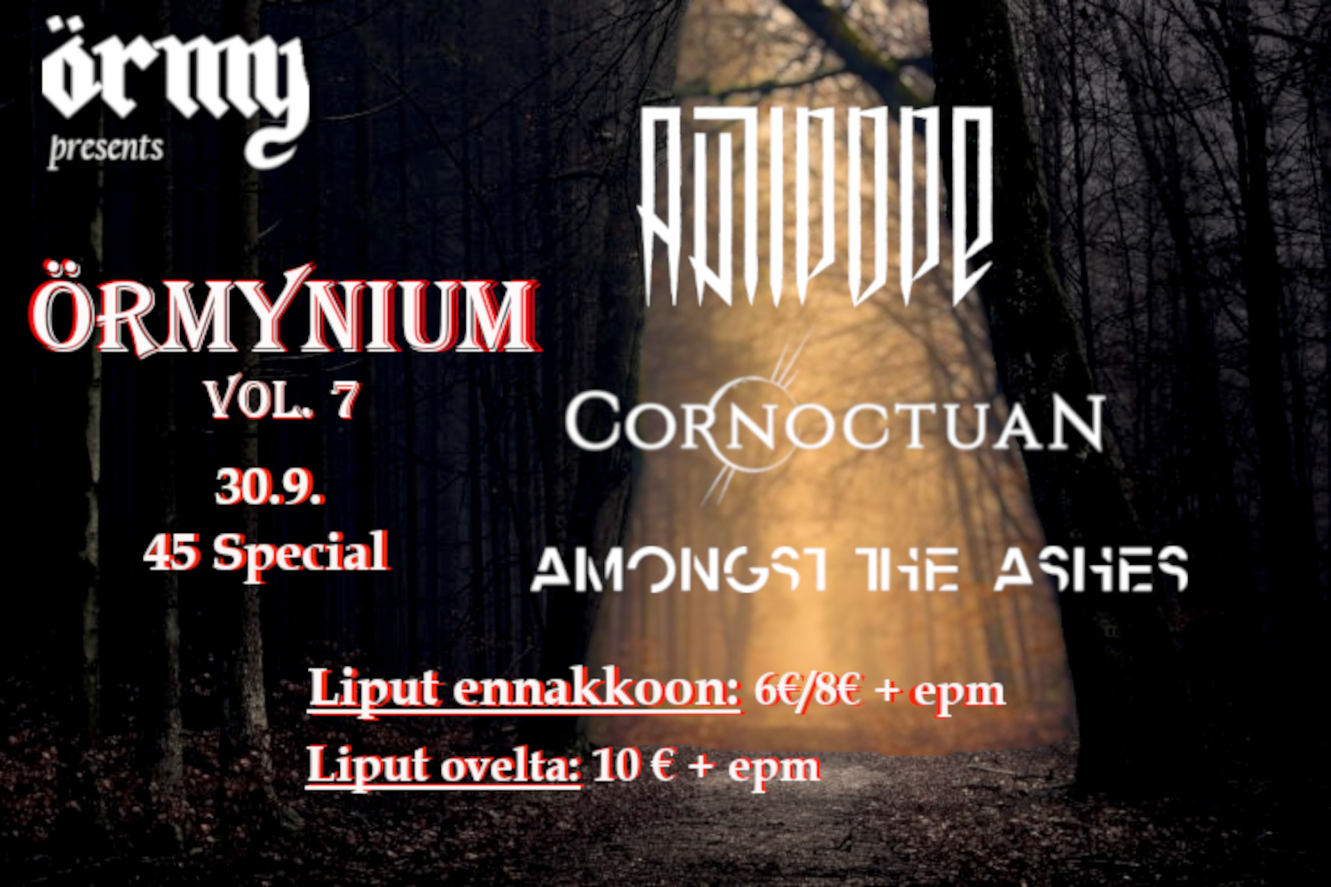 Örmynium 2023 event poster.